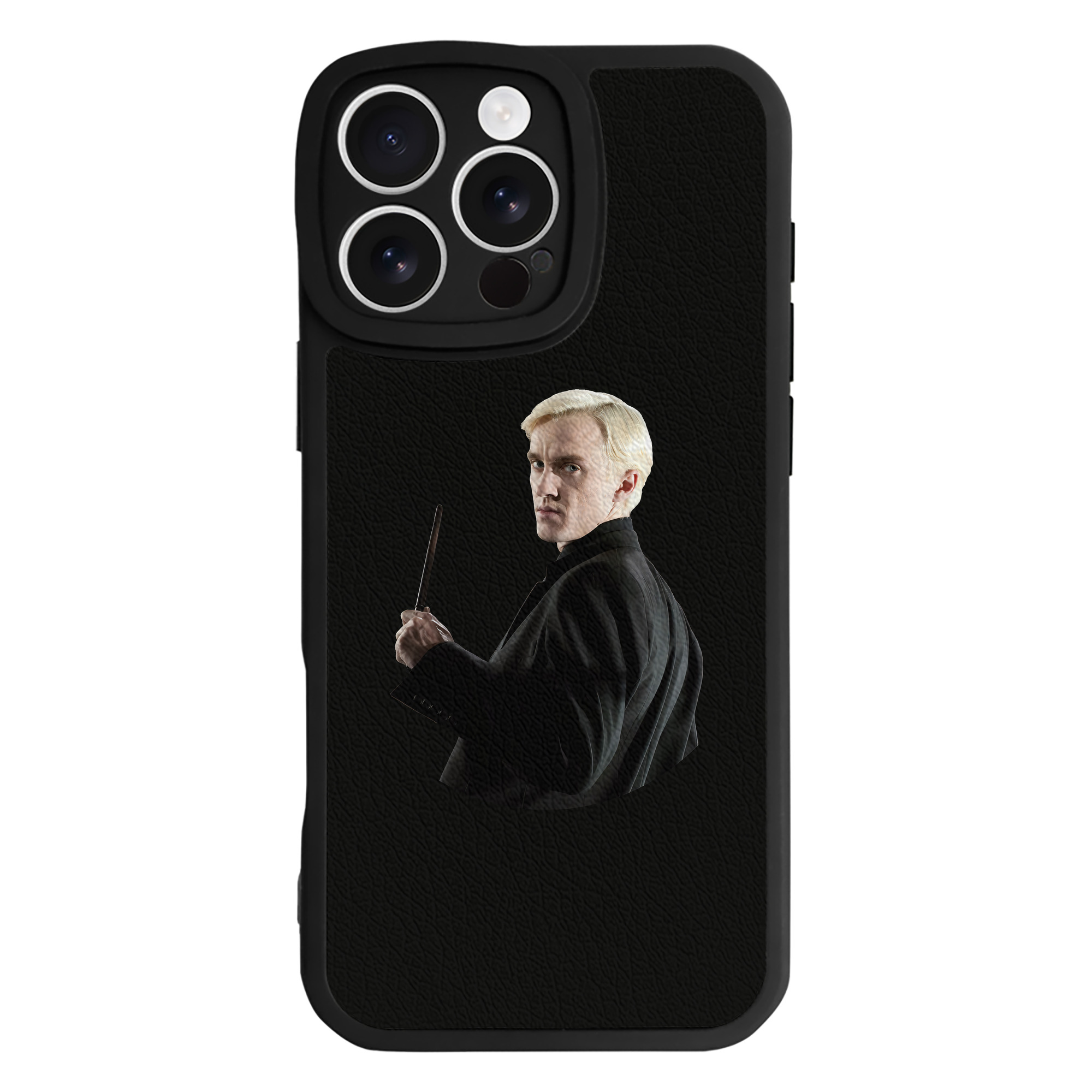 （画像用） Harry Potter ハリー・ポッターシリーズ 【iPhone 16シリーズ対応】シリコンスマホケース（レザー調） 材質：シリコン